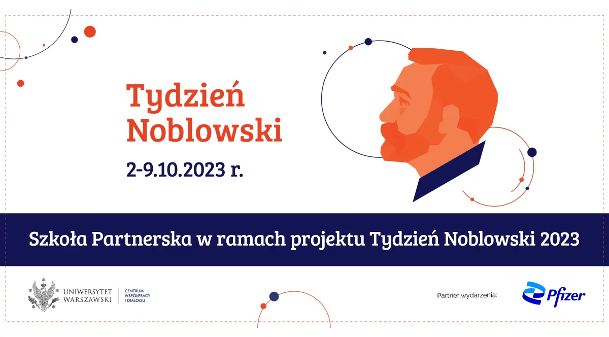 Szkoła Partnerska w ramach projektu Tydzień Noblowski 2023
