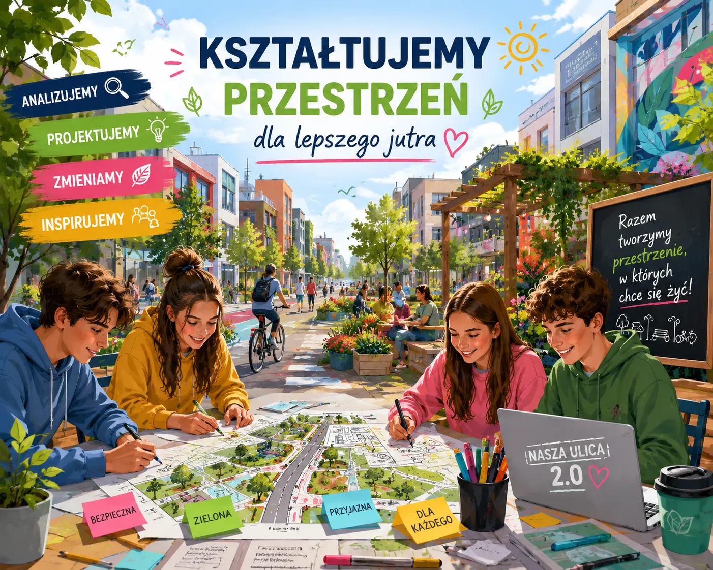 Uczniowie naszej szkoły w XIII edycji konkursu – KSZTAŁTOWANIE PRZESTRZENI