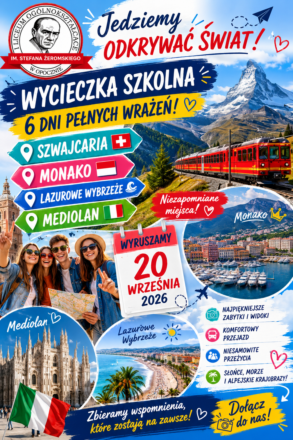 Wycieczka na Lazurowe Wybrzeże